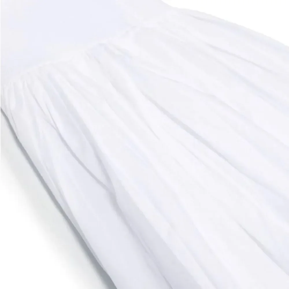 Molo NWT Choley Girls White One Shoulder Ruffled Dress. Organic Cotton. Size 14.